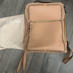 Calpak Kaya Travel Laptop Backpack with Stitch Detail